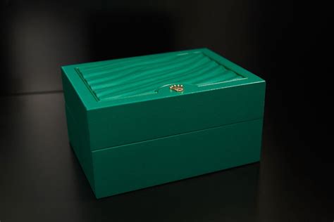 when did rolex switch boxes|rolex green wave watch box.